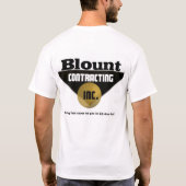 T-shirt Chemise de contacteur (Dos)