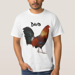 T-shirt Chemise de coq de David
