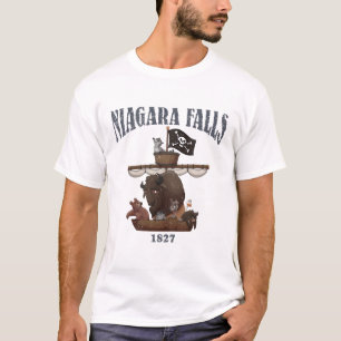 T-shirt Chemise de coup de pub de chutes du Niagara