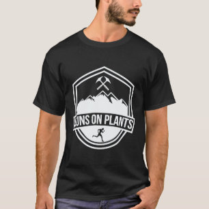 T-shirt Chemise de coureur végétarien végétalien Drôle de