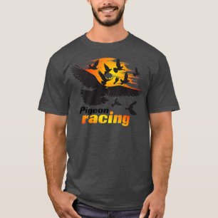 T-shirt Chemise de course Pigeon Classic Bird Racers Gift_