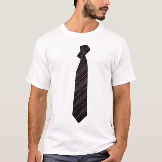 T-shirt Chemise de cravate (Devant)