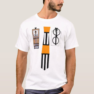 T-shirt Chemise de cravate "d'arbitre d'hockey"
