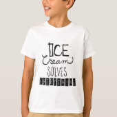 T-shirt Chemise de crème glacée (Devant)