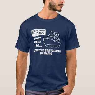 T-shirt Chemise de croisière amusante Plus susceptible de