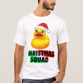 T-shirt Chemise de croisière canard de Noël Squad (Devant)