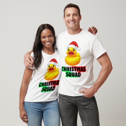 T-shirt Chemise de croisière canard de Noël Squad (Unisexe)