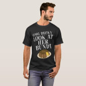 T-shirt Chemise de cuisson pour femmes Becky Regardez son  (Devant entier)