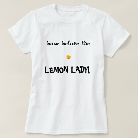 T-shirt Chemise de DAME de CITRON (Design devant)