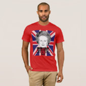 T-shirt Chemise de Dame de fer de Margaret Thatcher (Devant entier)