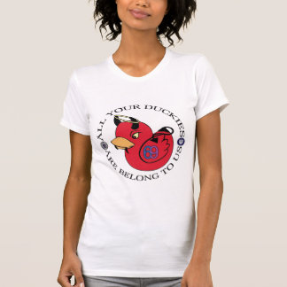 T-shirt Chemise de dames d'équipe de Duckie