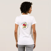 T-shirt Chemise de dames d'équipe de Duckie (Dos entier)