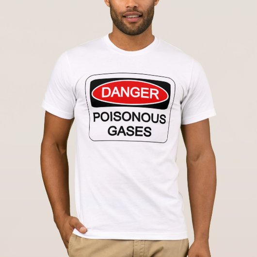 T-shirt Chemise de danger - choisissez le style et la (Devant)