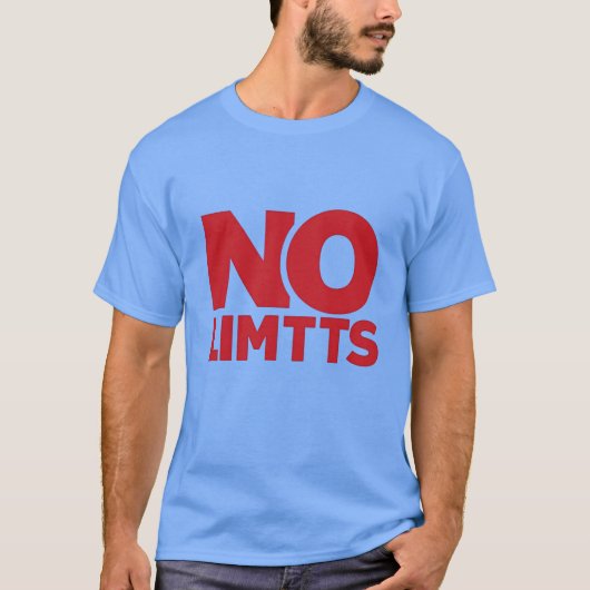 T-shirt Chemise de déclaration en gras - Design puissant e (Devant)