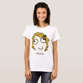 T-shirt Chemise de Derpina Meme (blond) (Devant entier)