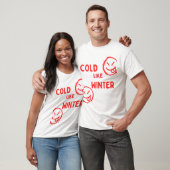 T-shirt Chemise de design d'hiver (Unisexe)