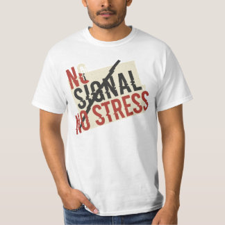 T-shirt Chemise de désintoxication numérique « Pas de sign
