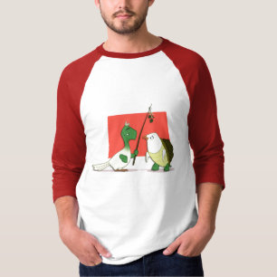 T-shirt Chemise de "deux colombes de tortue"