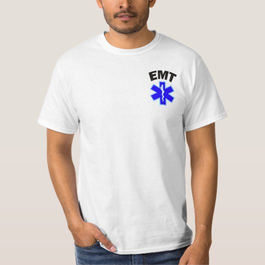 T-shirt Chemise de devoir de valeur d'EMT (Devant)