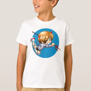 T-shirt Chemise de diable de Chibi, enfant