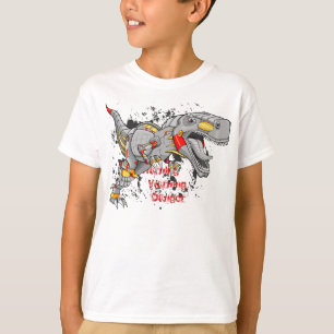 T-shirt Chemise de dinosaure de Tyrannosaurus de cyborg de