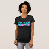 T-shirt Chemise "de diva de Miami" (Devant entier)