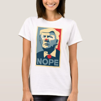 T-shirt Chemise de Donald Trump "NOPE"