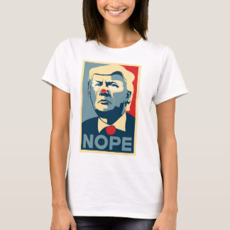 T-shirt Chemise de Donald Trump "NOPE"