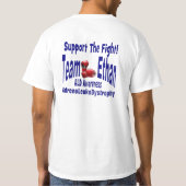 T-shirt Chemise de dos d'avant d'Ethan d'équipe (Dos)