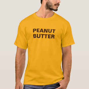 T-shirt Chemise de douille de beurre d'arachide longue