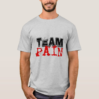 T-shirt Chemise de douleur d'équipe