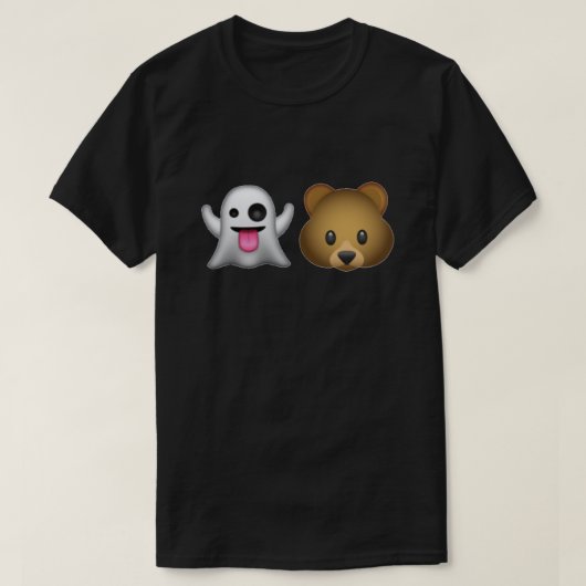 T-shirt Chemise de 🐻 d'ours de 👻 de fantôme (Design devant)