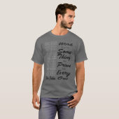 T-shirt Chemise de Drake (Devant entier)