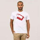 T-shirt Chemise de drapeau de Goliad de Dimmit (Devant entier)