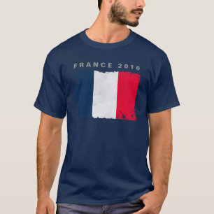 T-shirt Chemise de drapeau de la France