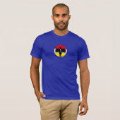 T-shirt Chemise de drapeau de Tu'Tssn Nde (Devant entier)