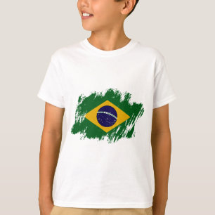T-shirt Chemise de DRAPEAU du BRÉSIL