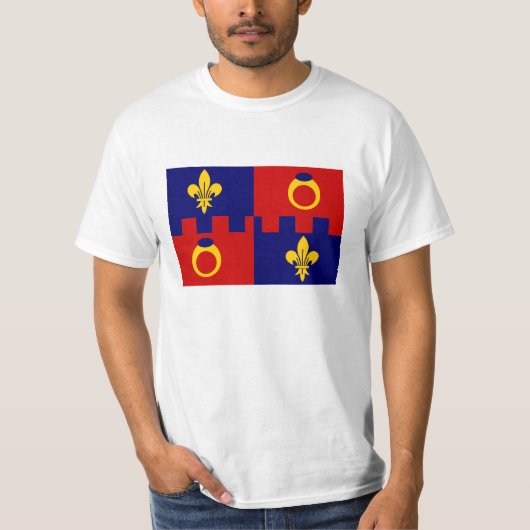 T-shirt Chemise de drapeau du comté de Montgomery le (Devant)