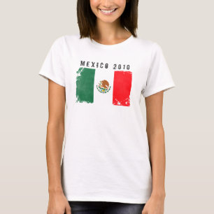 T-shirt Chemise de drapeau du Mexique
