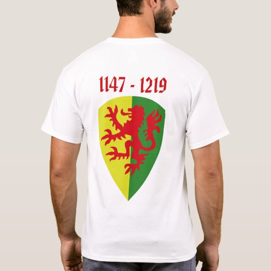 T-shirt Chemise de durée de maréchal de William (Dos)