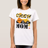 T-shirt Chemise de famille de l'équipage de construction P (Devant)