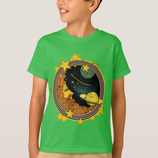 T-shirt Chemise de faussets d'homme de lune de Jason (Devant)