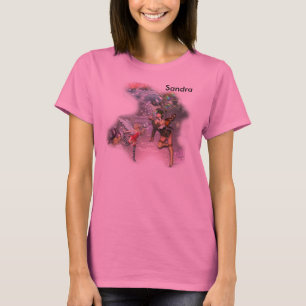 T-shirt Chemise de femme qui souhaite