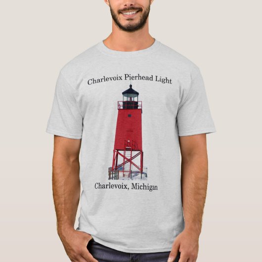 T-shirt Chemise de fer Charlevoix (Devant)