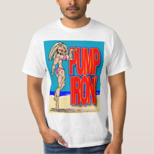 T-shirt Chemise de fer de pompe