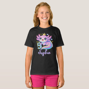 T-shirt Chemise de fête amusante Axolotl Alotl, Axolotl ro