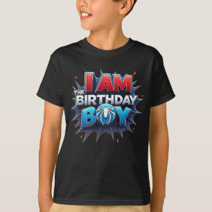 T-shirt Chemise de fête d'anniversaire Spider Web unique p