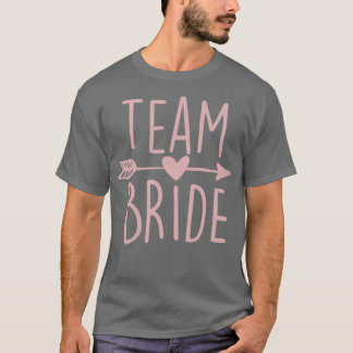 T-shirt Chemise de fête de Bachelorette Team Bride Mariage