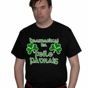 T-shirt Chemise de Fête de Saint Patrick gaélique irlandai