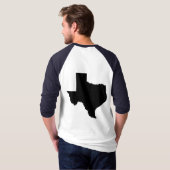 T-shirt Chemise de fierté du Texas (Dos entier)